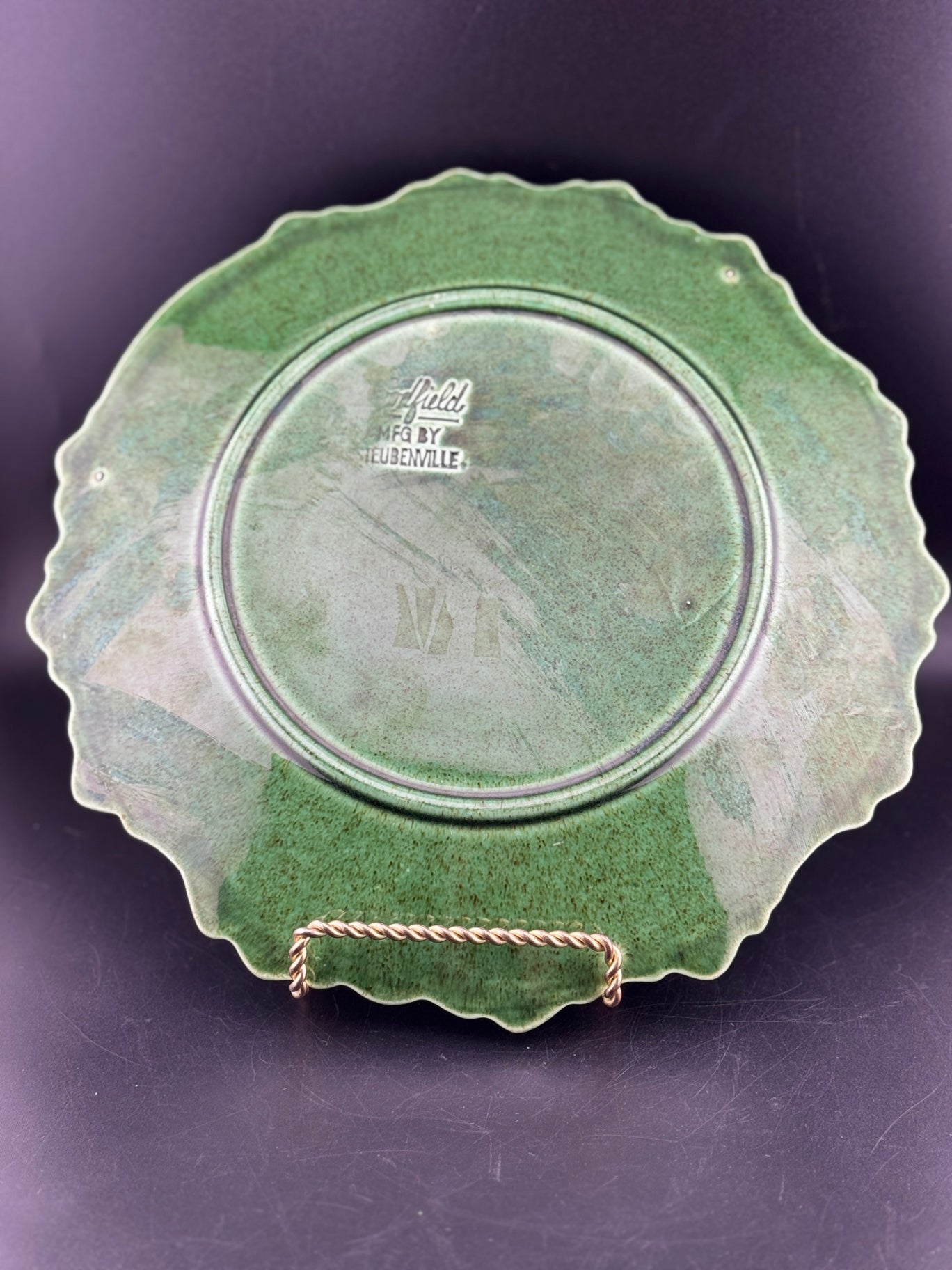 Woodfield Tropic Green 10.5" Plate by Steubenville