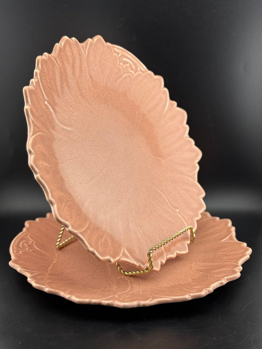 Woodfield Salmon Pink 10.5" Plate by Steubenville