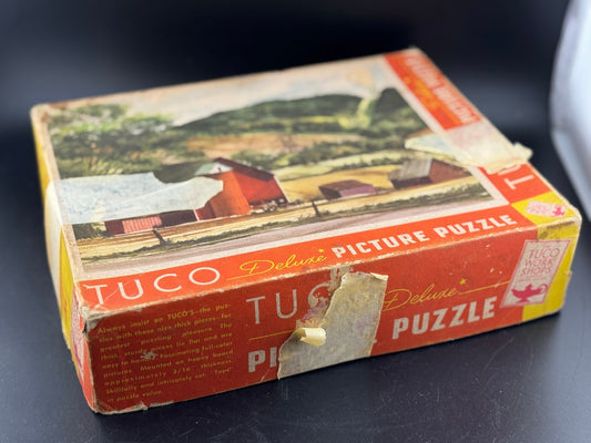 Vintage Tuco Puzzle - The Red Barn
