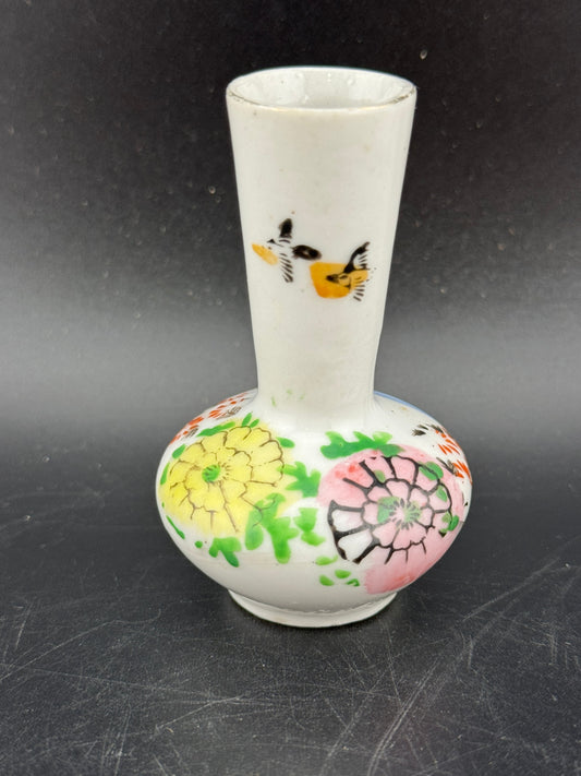 Vintage Japanese Porcelain Mini Vase