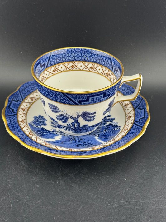Real Old Willow Cup & Saucer by Royal Doulton