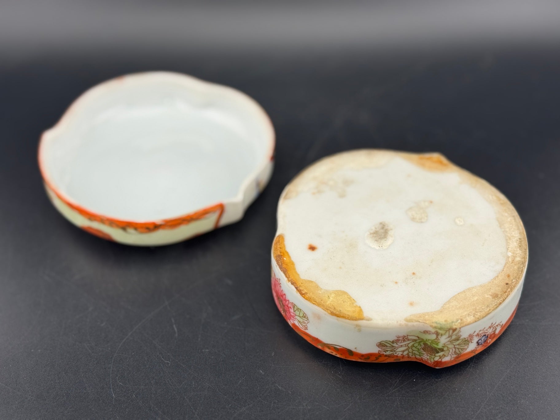 Vintage Kutani Trinket Box