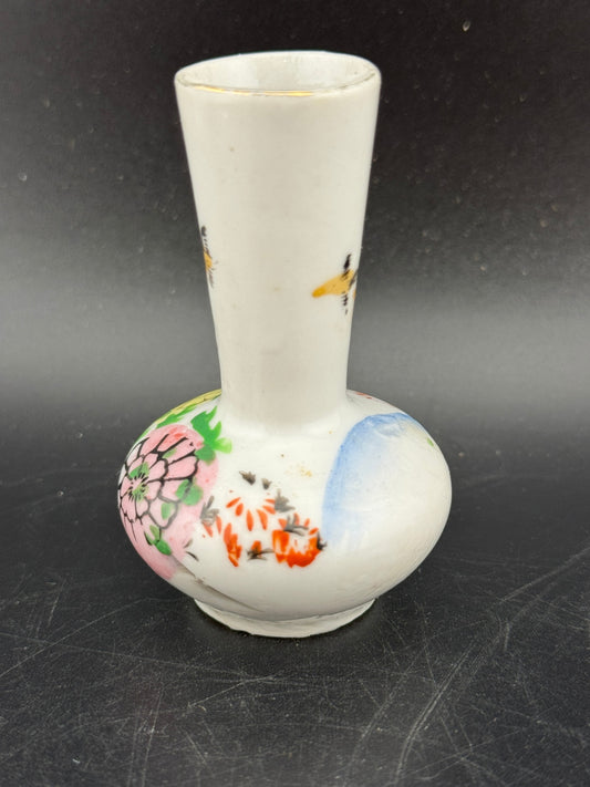 Vintage Japanese Porcelain Mini Vase