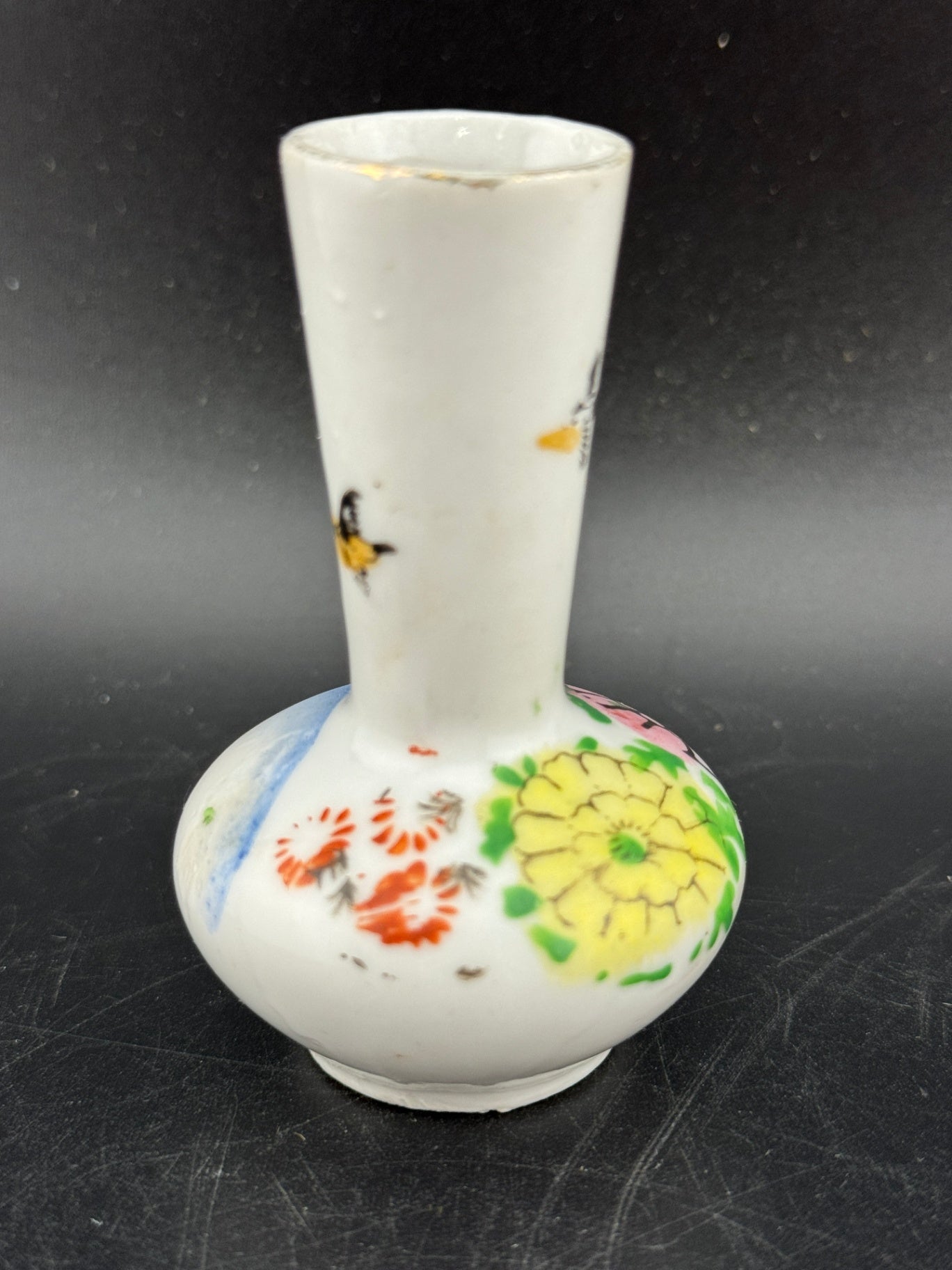 Vintage Japanese Porcelain Mini Vase