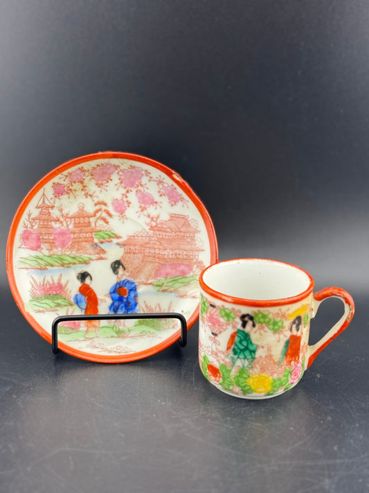 Vintage Japanese Cup & Saucer