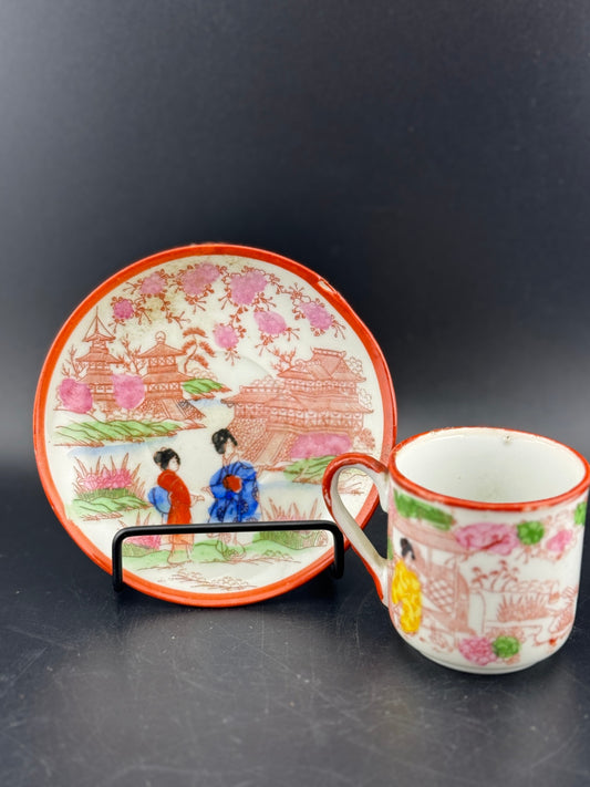Vintage Japanese Cup & Saucer
