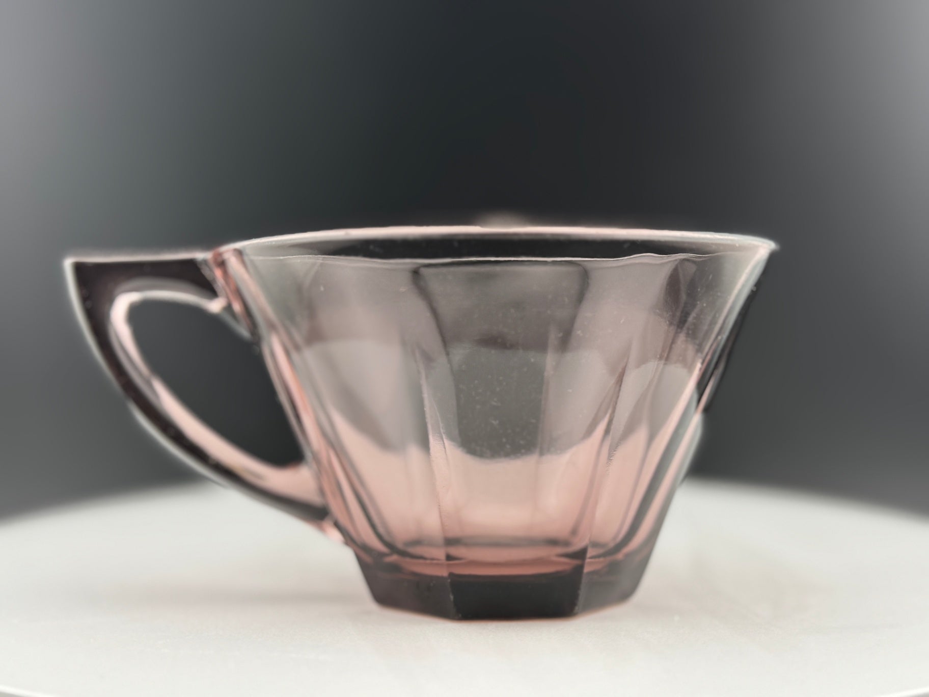 Hazel Atlas Amethyst Coffee Cup