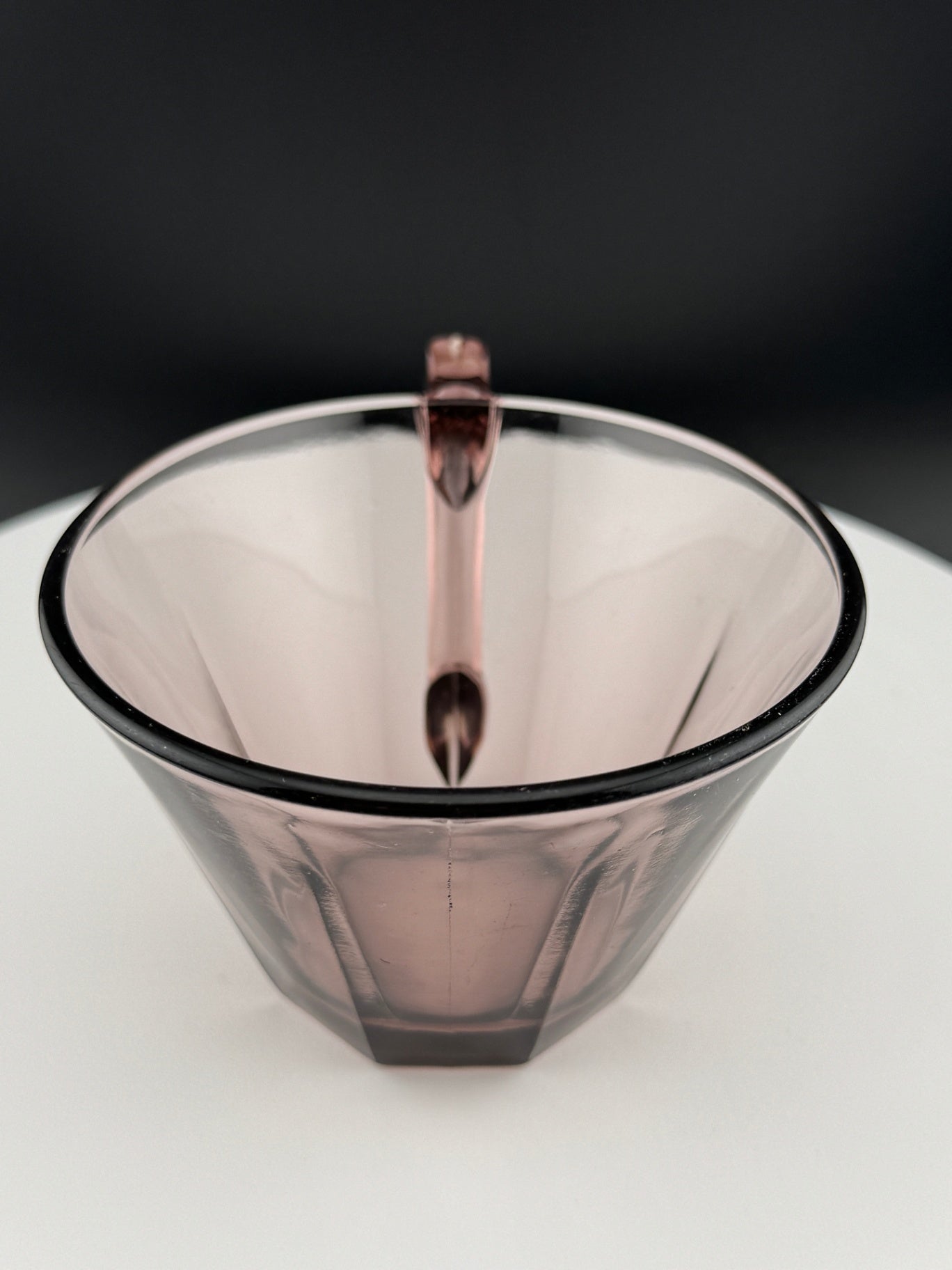 Hazel Atlas Amethyst Coffee Cup