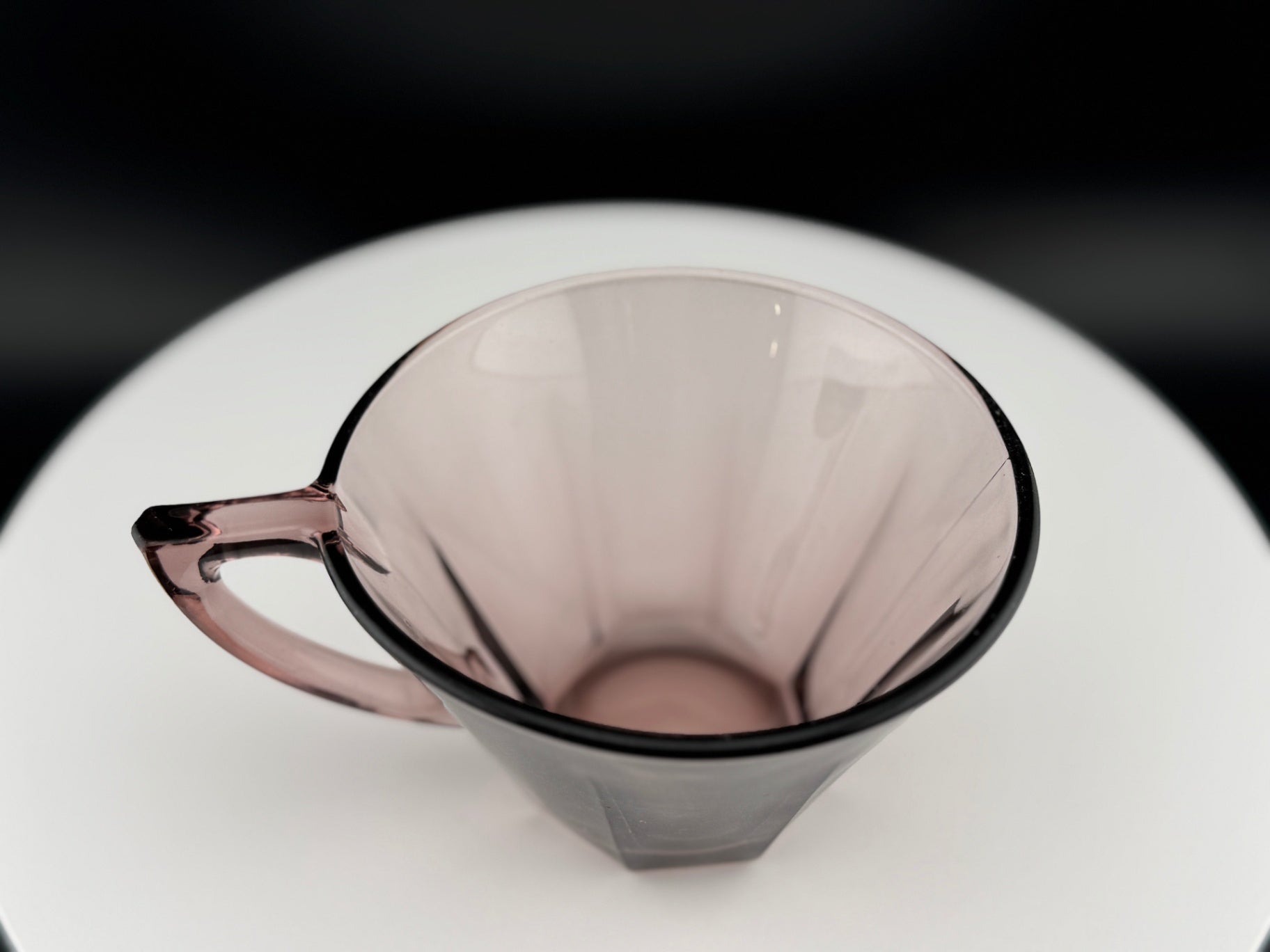Hazel Atlas Amethyst Coffee Cup