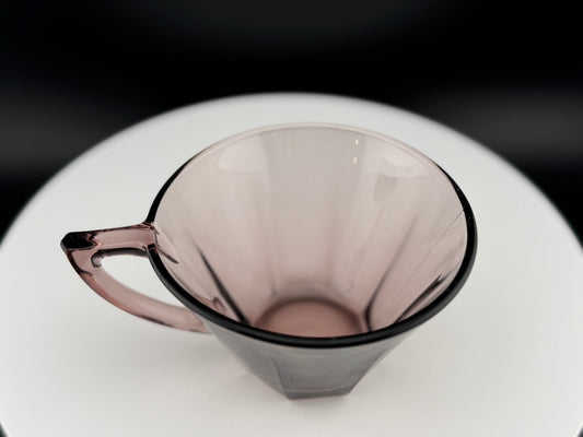Hazel Atlas Amethyst Coffee Cup