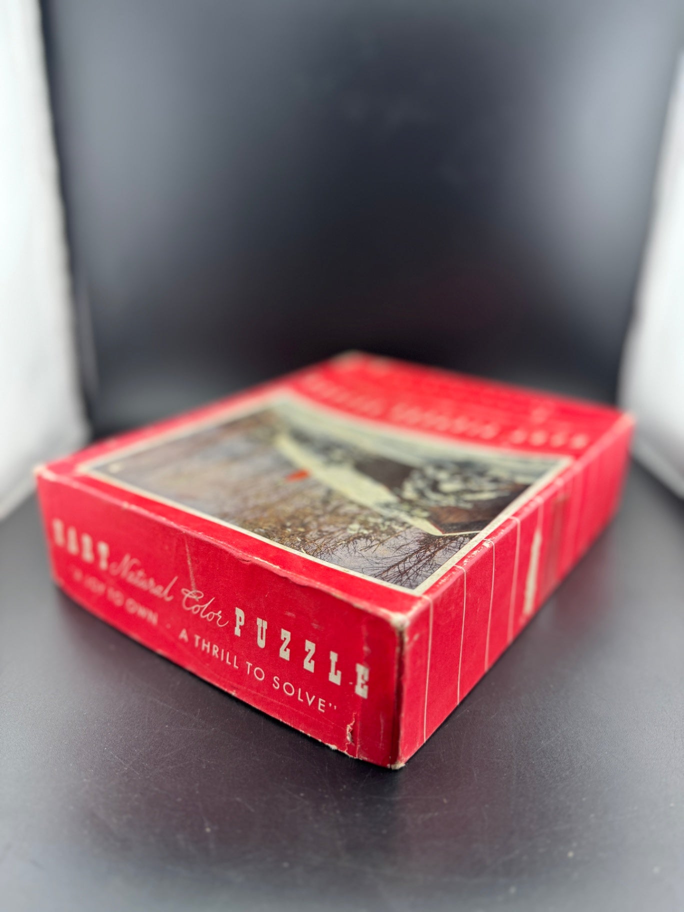 Vintage Hart Picture Puzzle - Adirondaks