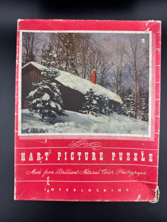 Vintage Hart Picture Puzzle - Adirondaks