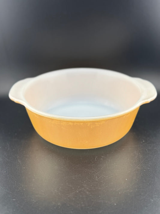 Anchor Hocking Peach Luster 1 Quart Casserole Dish