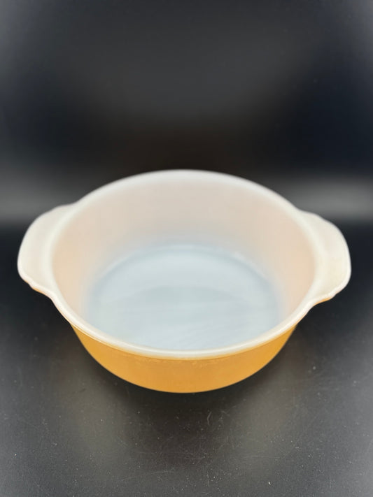 Anchor Hocking Peach Luster 1 Quart Casserole Dish