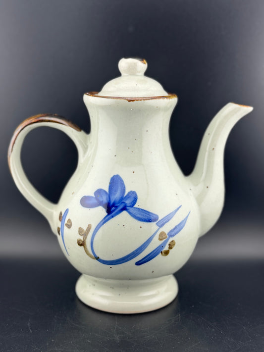 Vintage Mexican Pottery Teapot