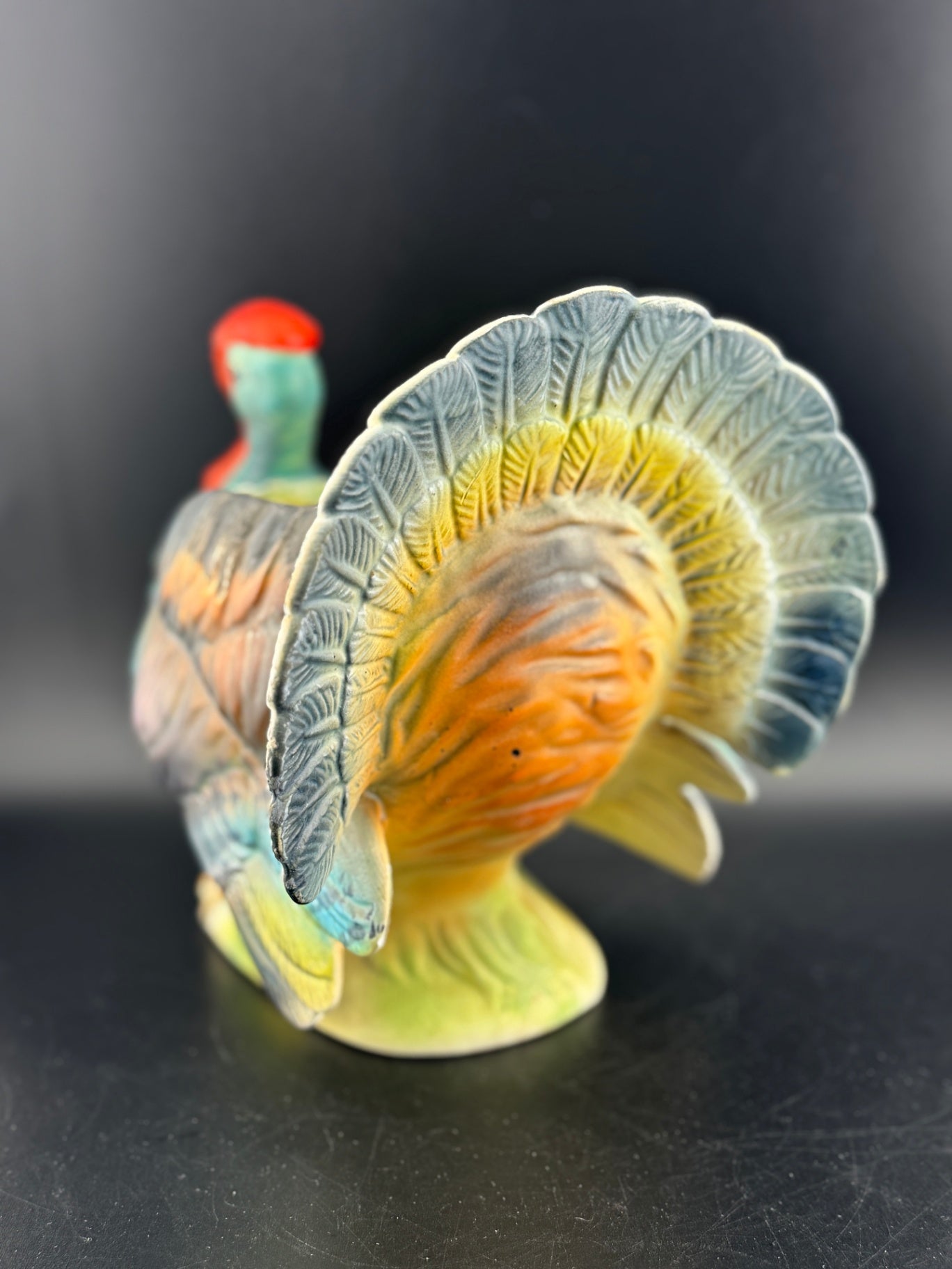 Mid-Century Relpo Ceramic Turkey Planter