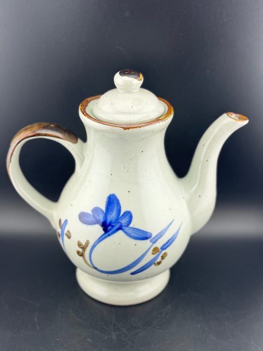 Vintage Mexican Pottery Teapot