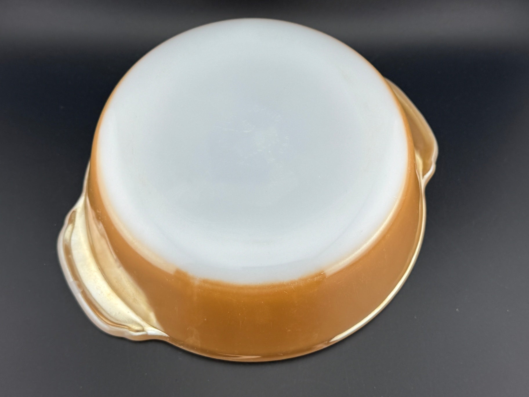 Anchor Hocking Peach Luster 1 Quart Casserole Dish
