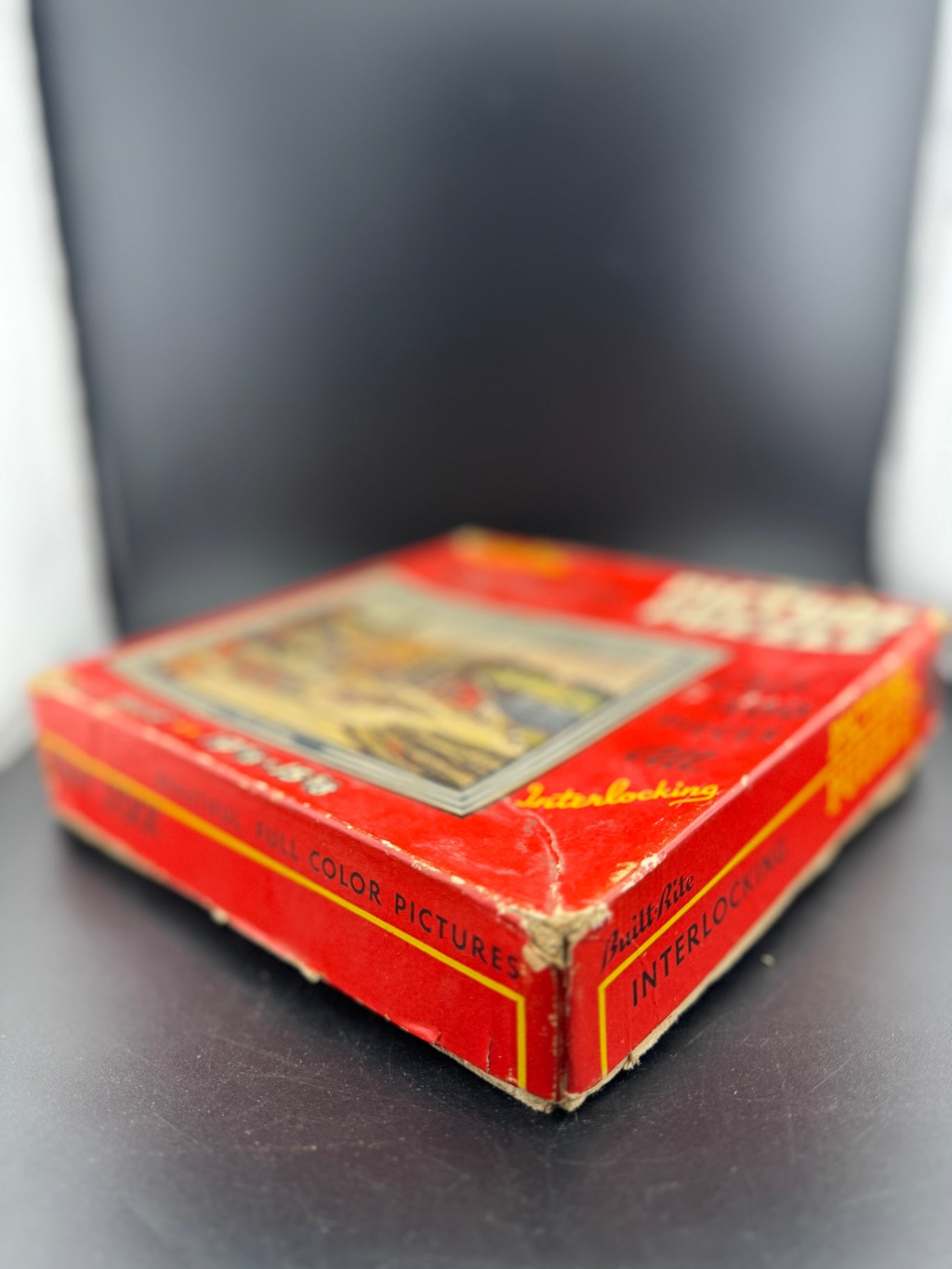 Vintage Built-Rite Puzzle - Ship Building