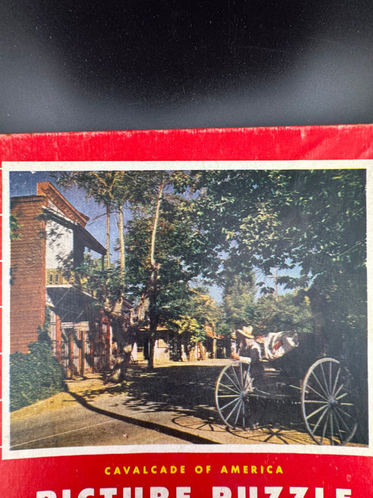 Vintage Playtime House Puzzle - Ghost Town