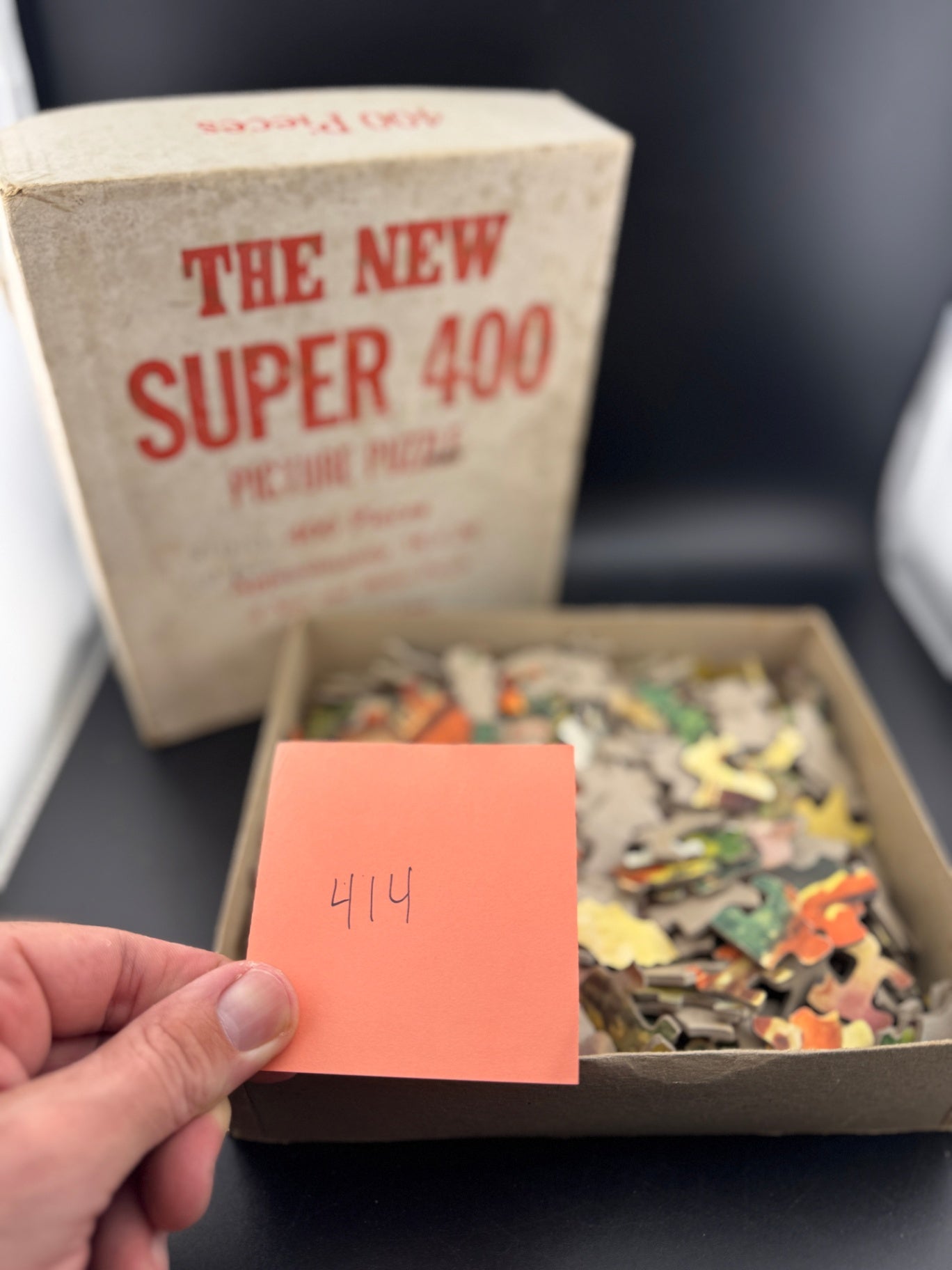 Vintage The New Super 400 Puzzle - The Goose Girl