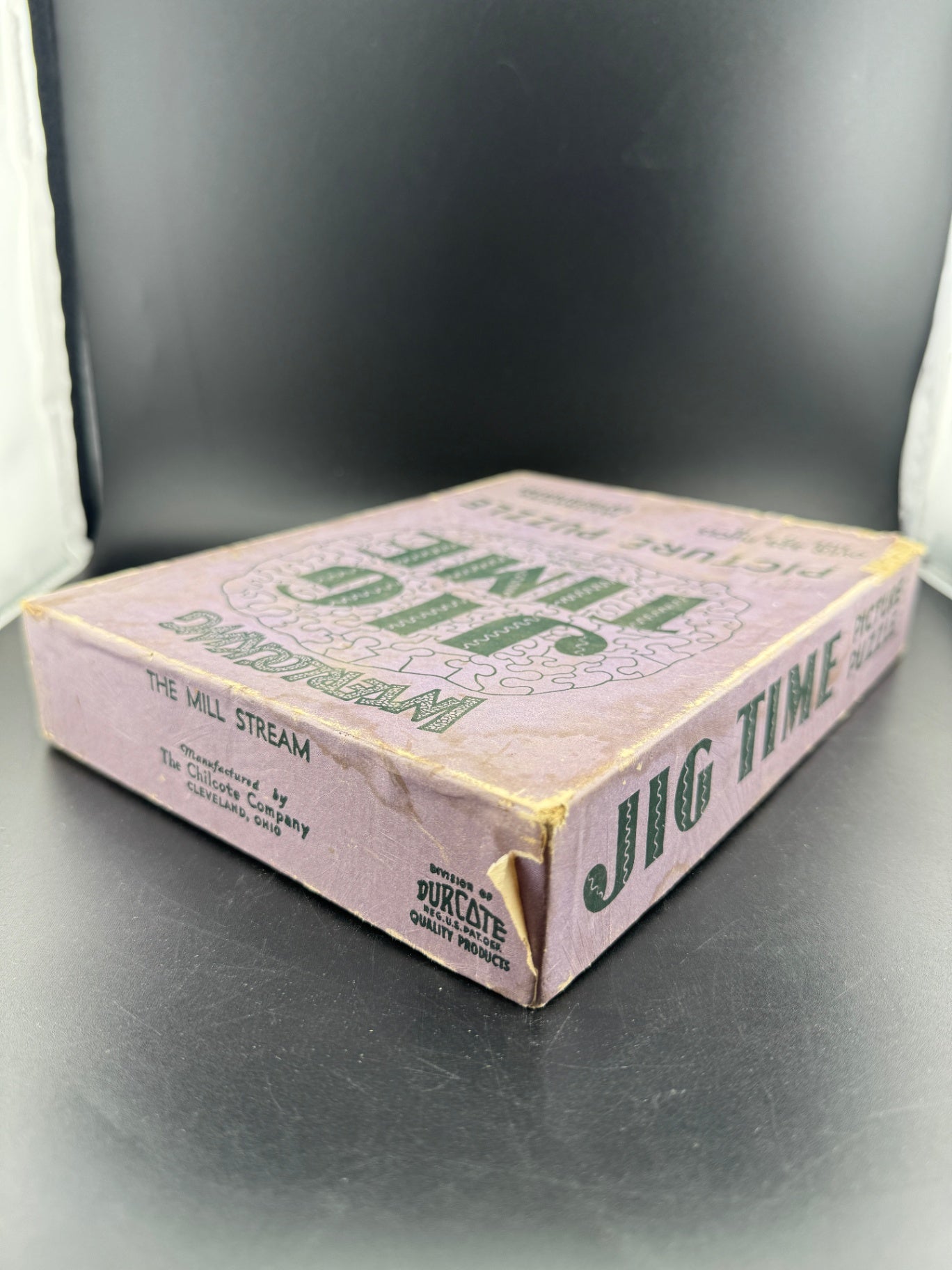 Vintage Jig Time Picture Puzzle - The Mill Stream