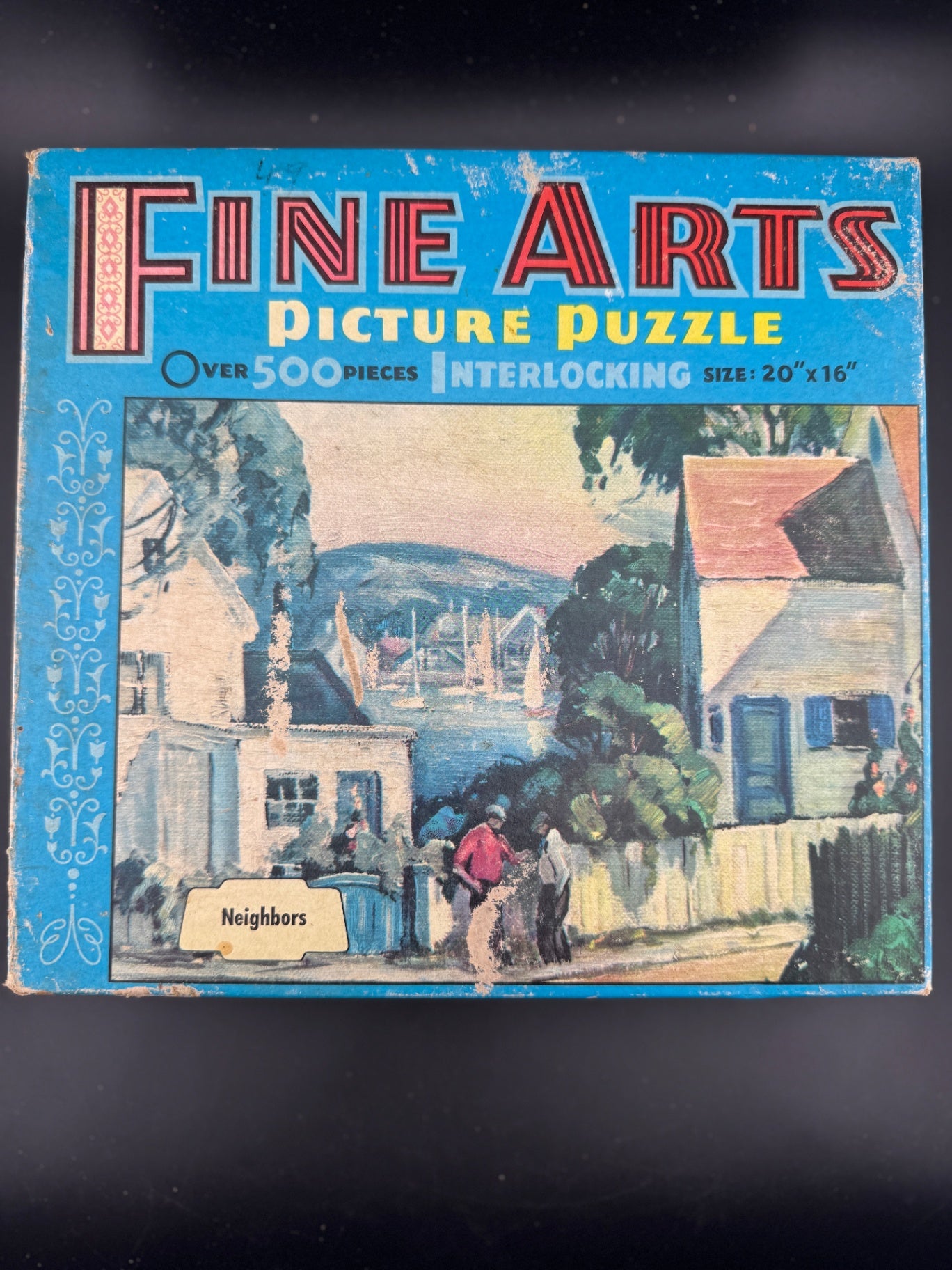 Vintage Fine Arts Puzzle - Neighbors