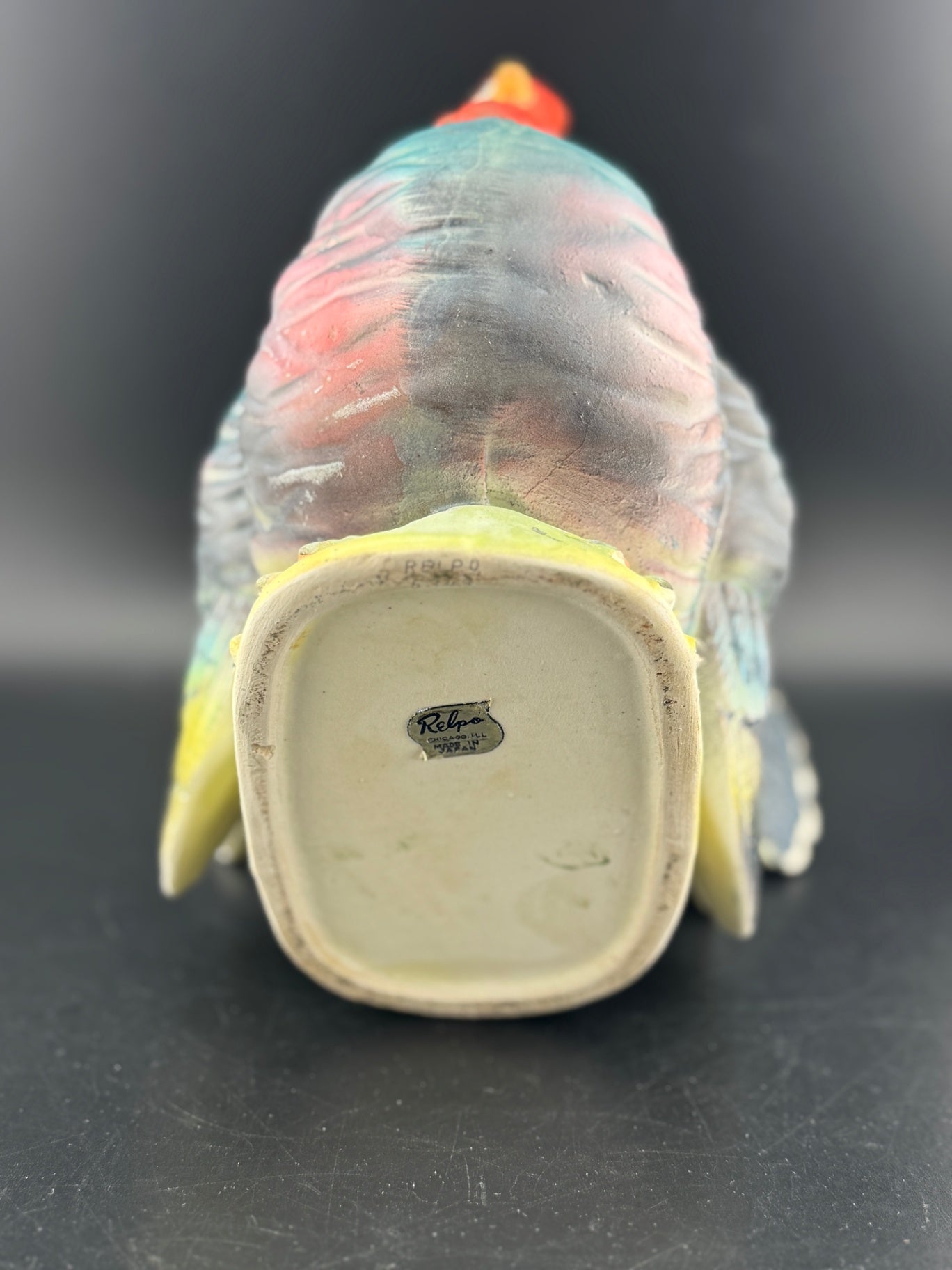 Mid-Century Relpo Ceramic Turkey Planter