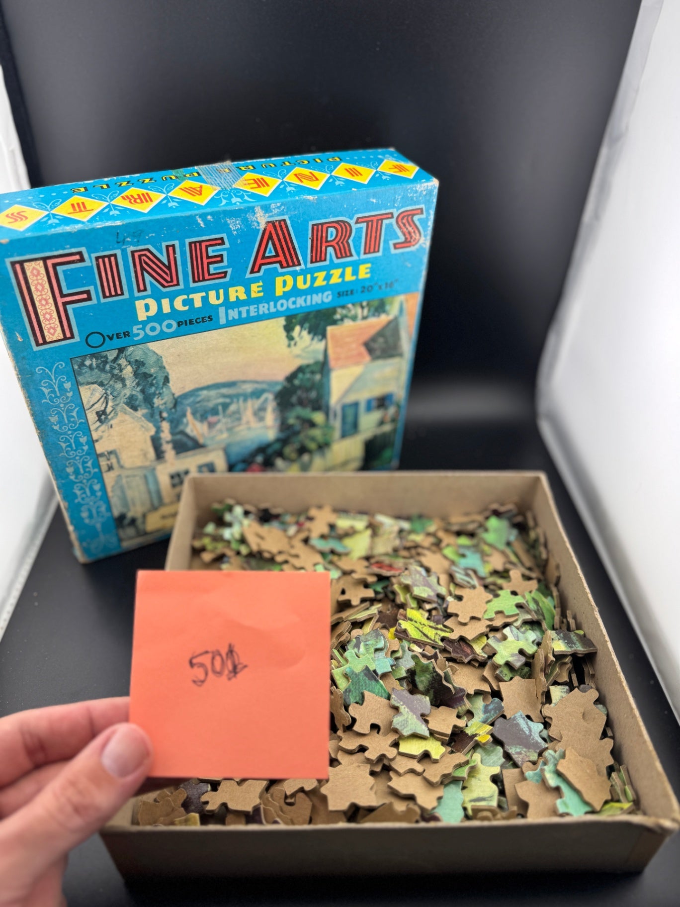 Vintage Fine Arts Puzzle - Neighbors