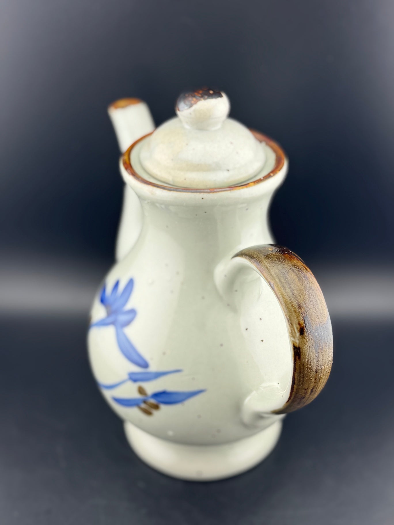 Vintage Mexican Pottery Teapot