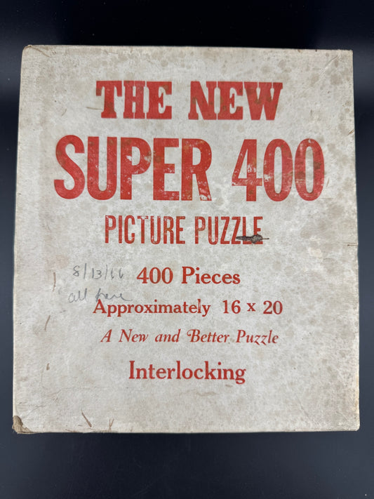 Vintage The New Super 400 Puzzle - The Goose Girl