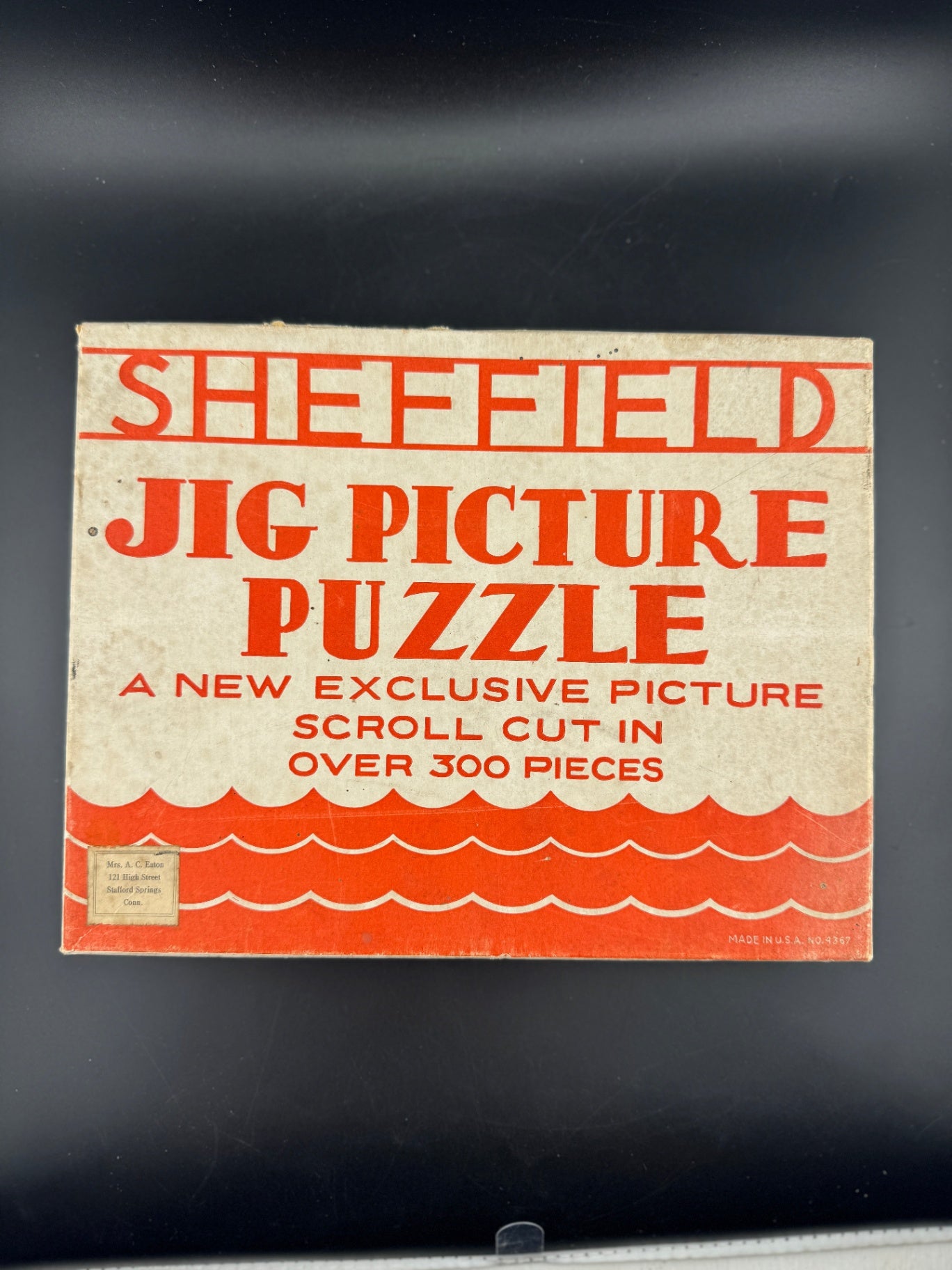 Vintage Sheffield Jig Puzzle - The Old Homestead
