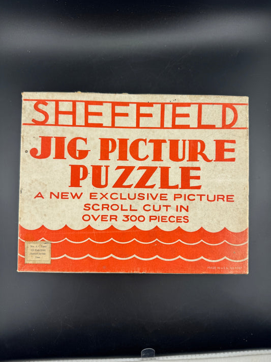 Vintage Sheffield Jig Puzzle - The Old Homestead