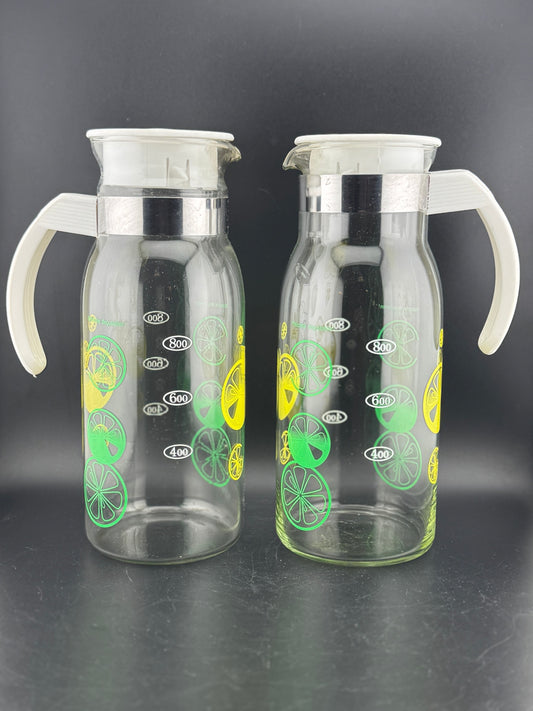 Vintage Pyrex Lemon & Lime Juice Carafe