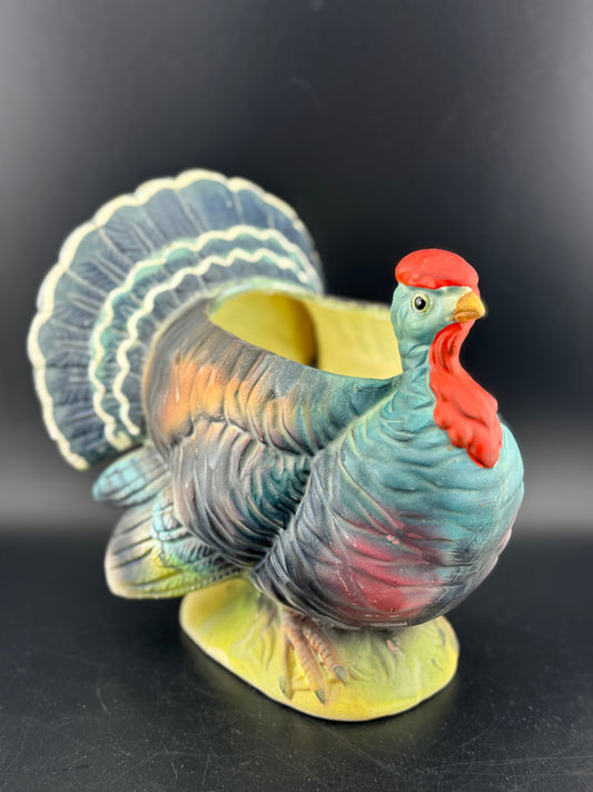 Mid-Century Relpo Ceramic Turkey Planter