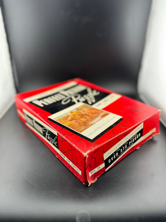 Vintage Perfect Picture Puzzle - Gallantry on the Range