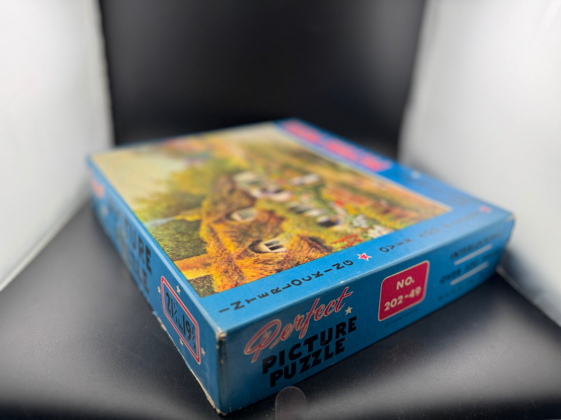 Vintage Perfect Picture Puzzle - Cottage by the River