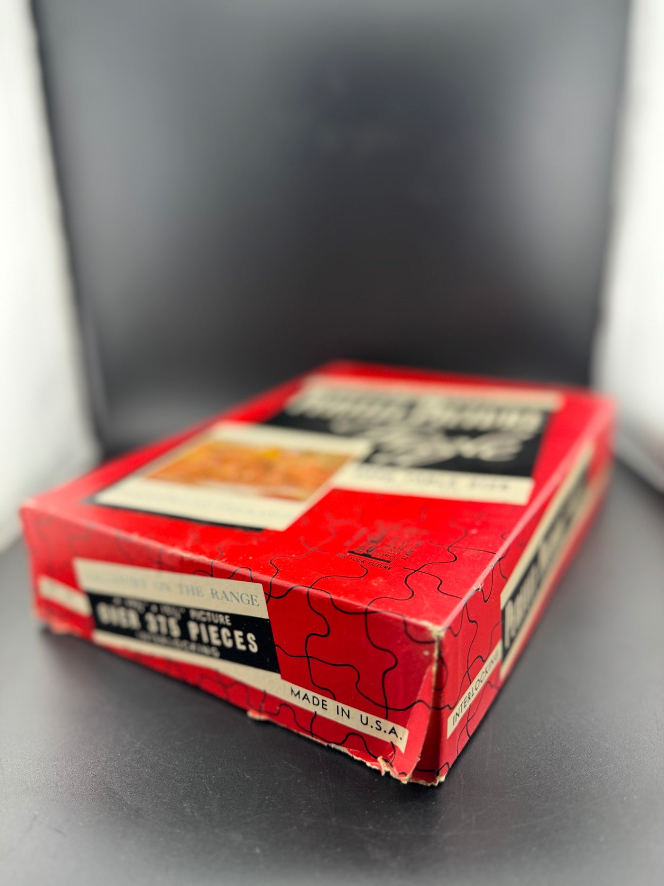 Vintage Perfect Picture Puzzle - Gallantry on the Range