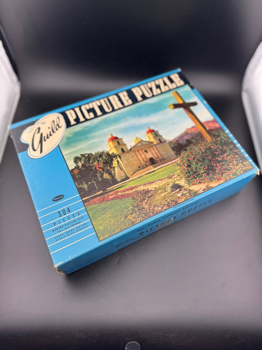 Vintage Guild Puzzle - Santa Barbara Mission