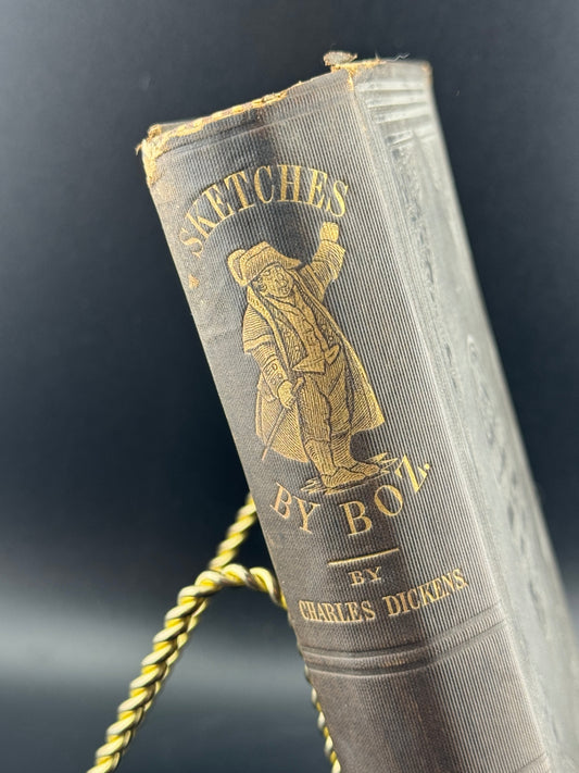 Charles Dickens "Sketches by Boz - Volume I" - The Peterson's Duodecimo Edition