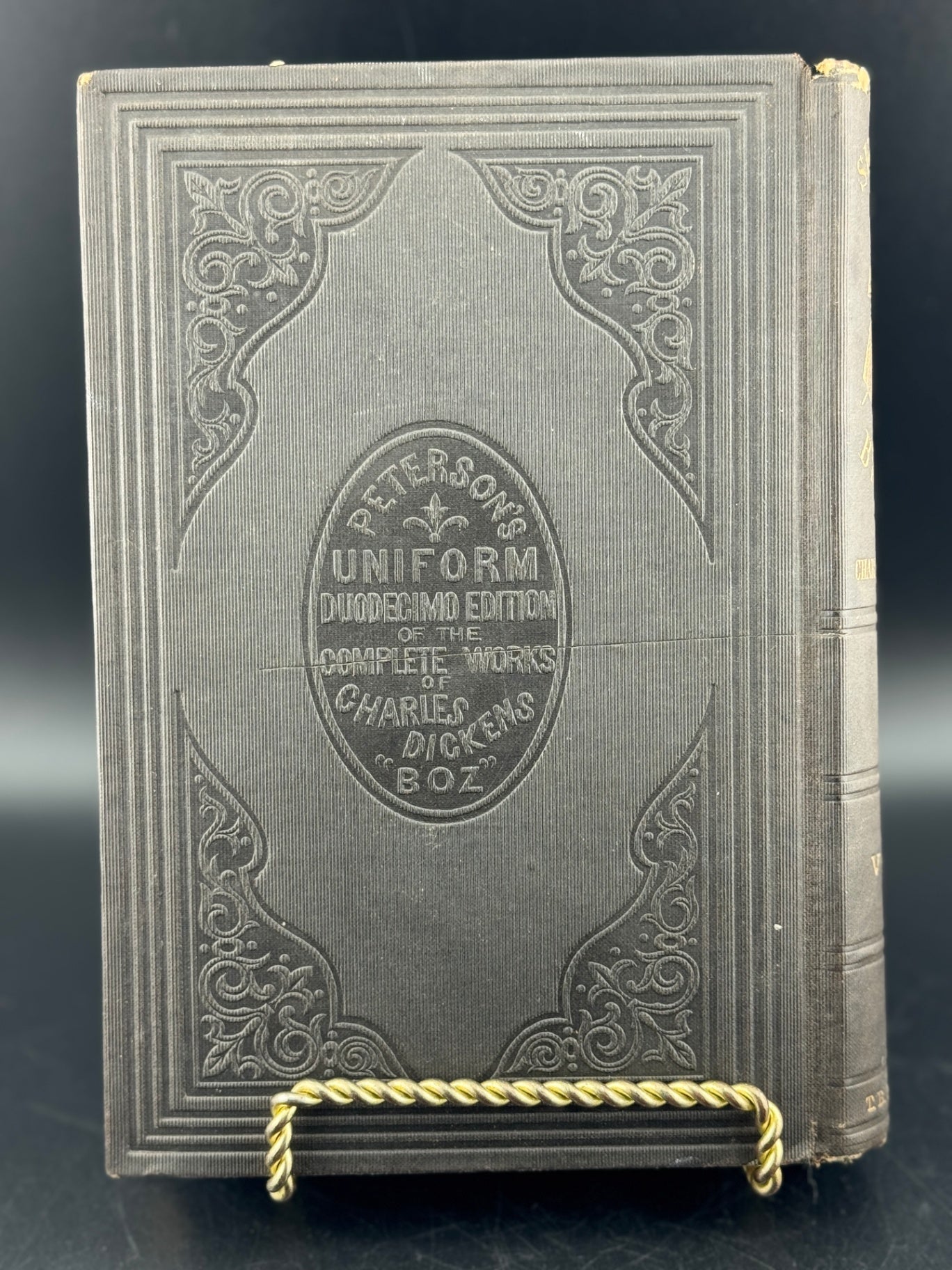 Charles Dickens "Sketches by Boz - Volume II" - The Peterson's Duodecimo Edition