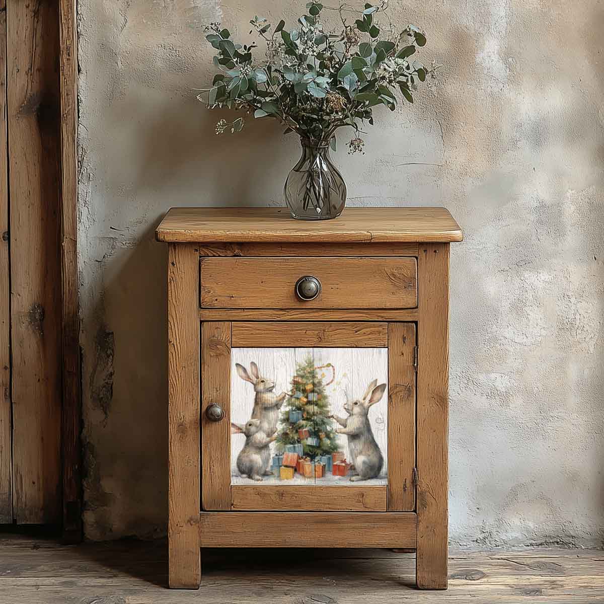A3 Decoupage Fiber Pack - Bunny Wonderland.