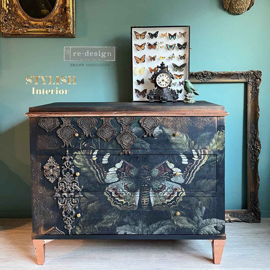 A1 Decoupage Fiber - Butterfly Conservatory Tales