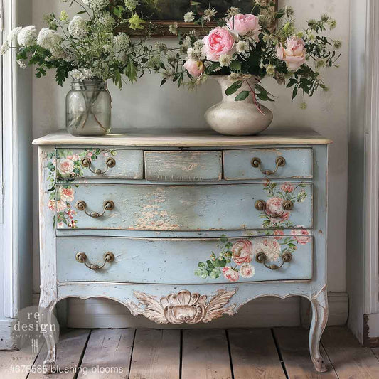 Small Transfers - Blushing Blooms