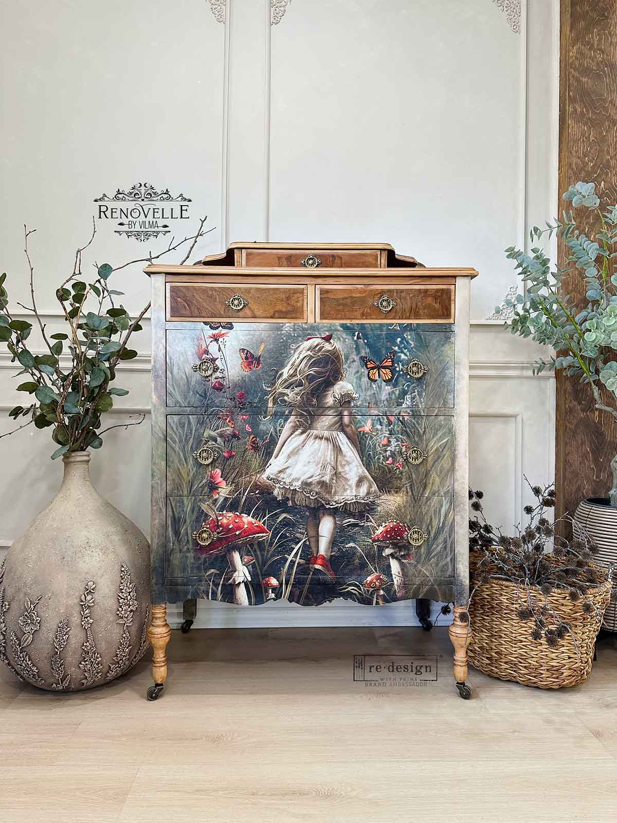 A1 Decoupage Fiber - Dreamlike Trails