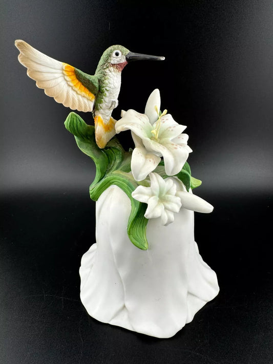 Porcelain Hummingbird Bell