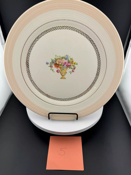 Triumph - American Limoges - Treasure Island 10" Plate - Warranted 22K Gold