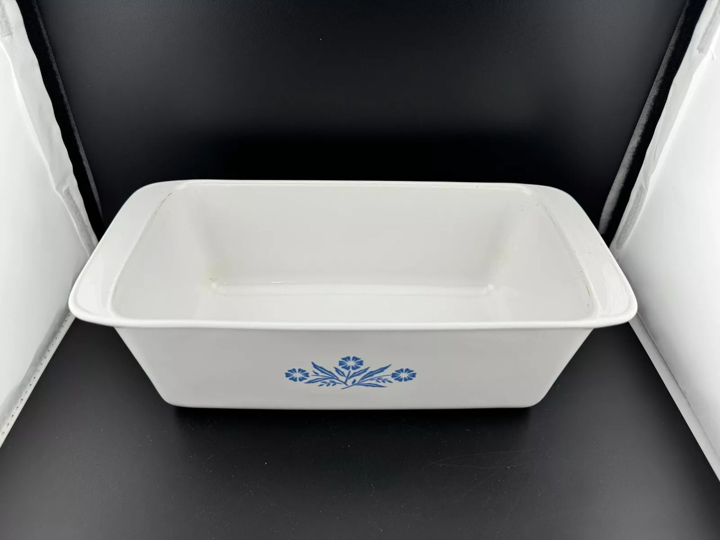 Vintage Corning Ware Blue Cornflower Loaf Pan, P-315-B