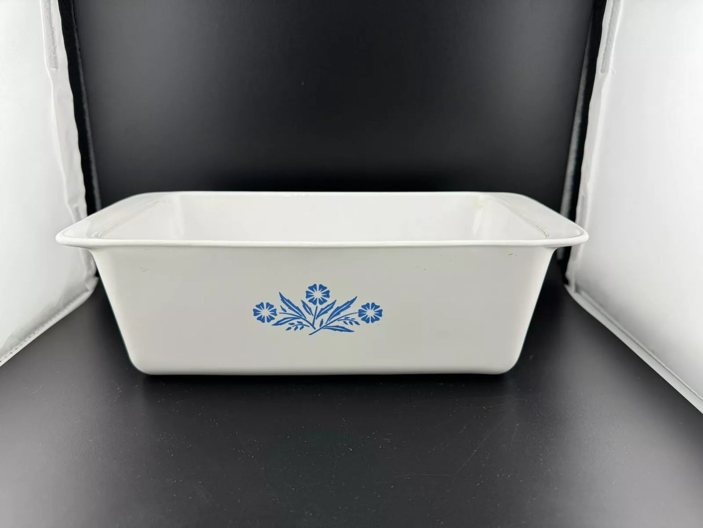 Vintage Corning Ware Blue Cornflower Loaf Pan, P-315-B