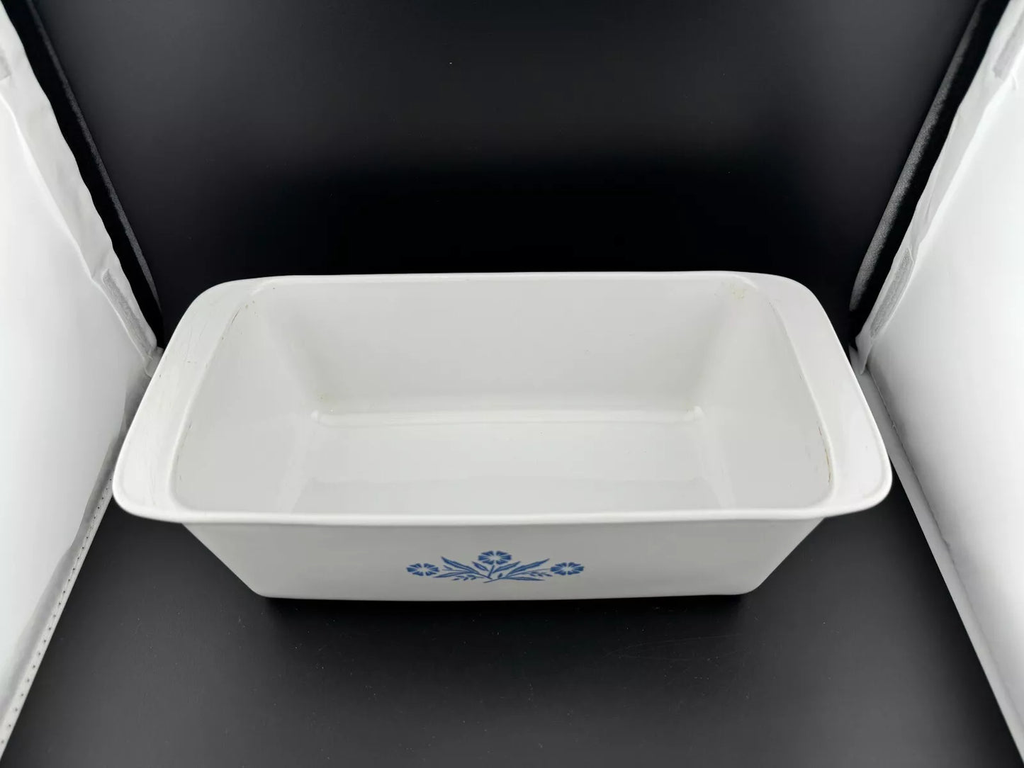 Vintage Corning Ware Blue Cornflower Loaf Pan, P-315-B